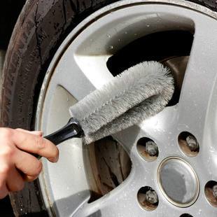 汽车轮毂刷 洗轮毂钢圈刷轮胎刷车用清洁刷车刷洗车刷子毛刷 包邮
