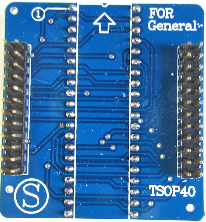 通用编程器配件TSOP40适配器座适合西尔特280U580U3000U TOP系等