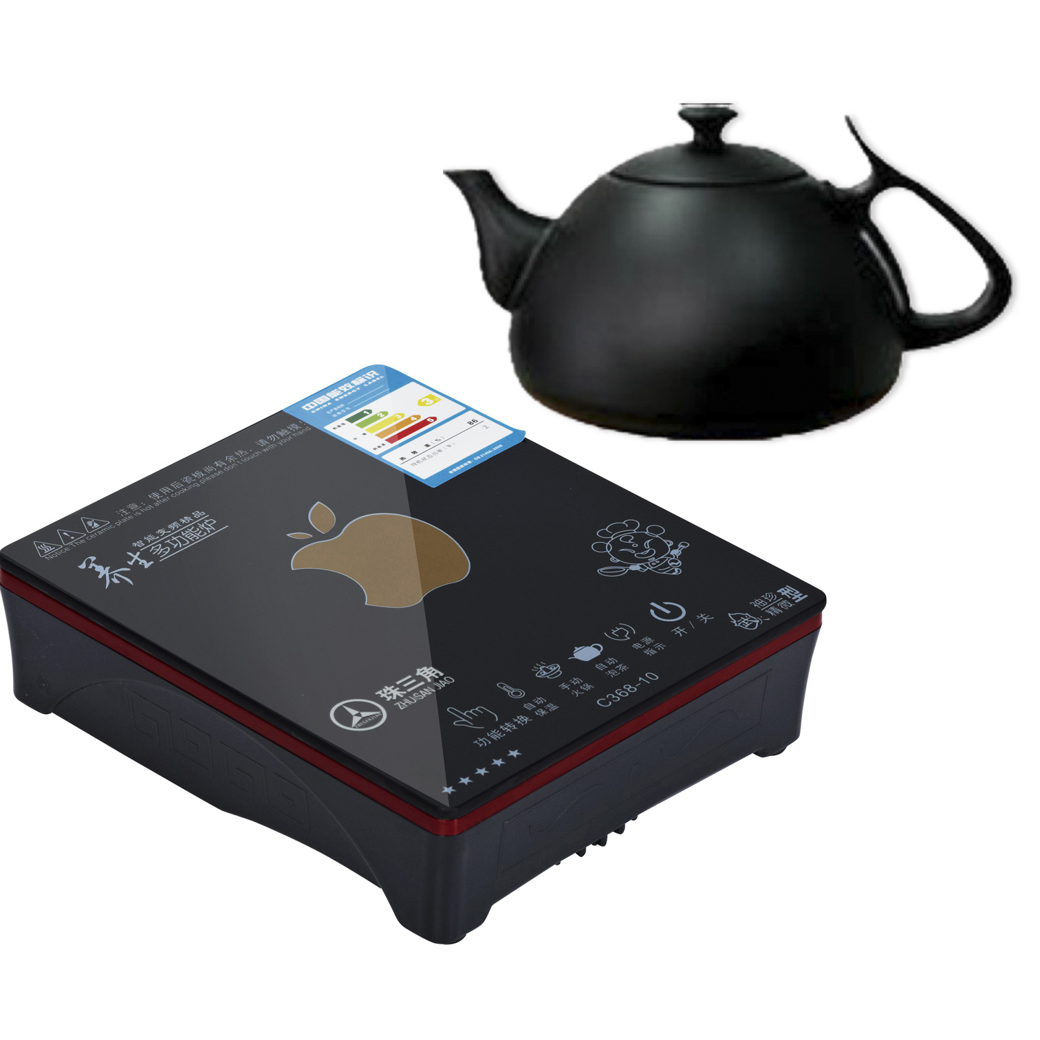 迷你茶炉触控电磁炉煮茶壶学生宿舍专用微型电磁炉玻璃壶茶具套装