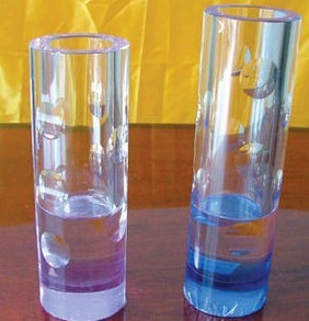 水晶花瓶-情人节礼物 高档水晶精品花瓶 插花 水养植物花瓶