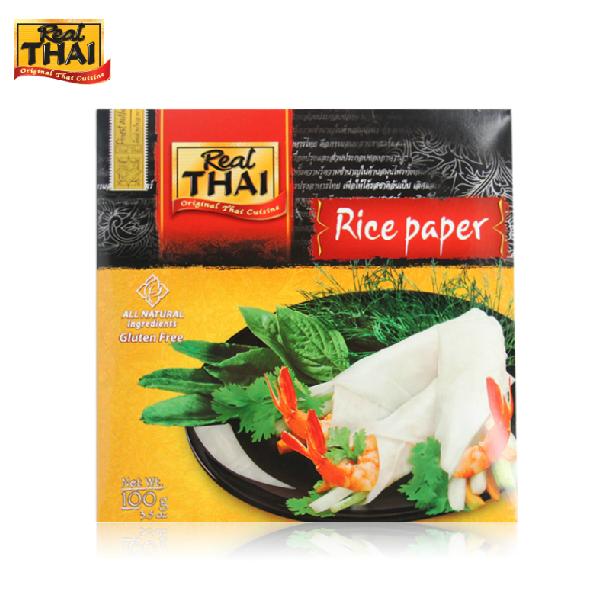 泰国原装进口特色美食 丽尔泰春卷皮22CM 泰式米纸/炸春卷