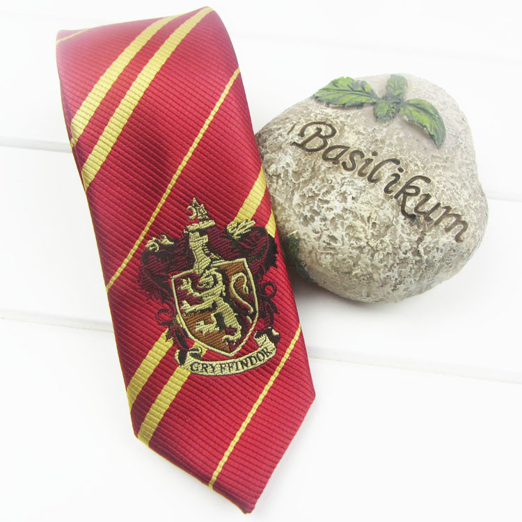 格兰芬多学院领带 哈利波特领带赫奇帕奇领带 GARFFINDOR魔法领带