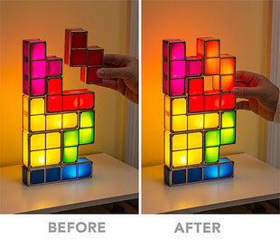 RECESKY Tetris Light 俄罗斯方块灯 立体拼图拼版灯