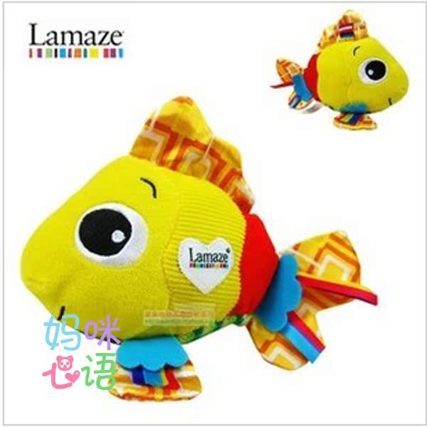 Lamaze/拉玛泽 Feel Me Fish可爱小丑鱼手偶 布偶 婴儿玩具0-1岁