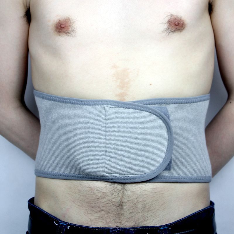 奥力克斯正品7899竹炭纤维远红外自发热护腰 带产后保暖 运动护腰