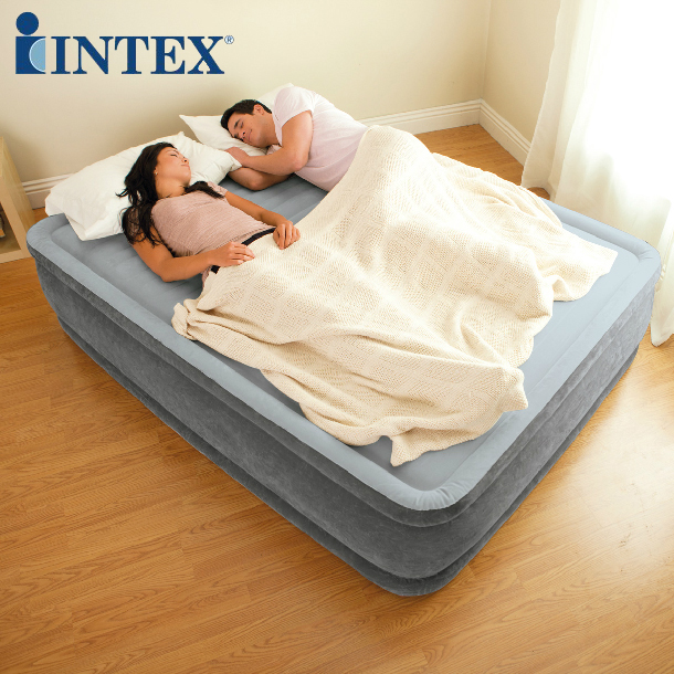 原装正品2代INTEX充气床垫气垫床线拉床 永不鼓包不变形 送电泵