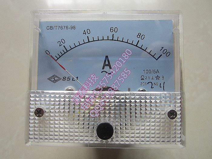 特价 指针式电压表/85C1,85l1电流表头100/5