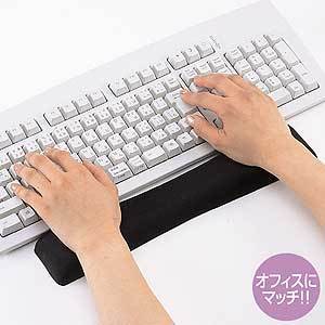 划算 sanwa 三和 硅胶 护腕垫 键盘型 黑色 TOK-GELB15BK
