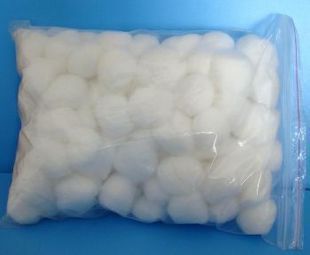 医用脱脂棉 卫生棉球家用棉球 医用棉花脱脂棉花卫生棉球80粒/袋