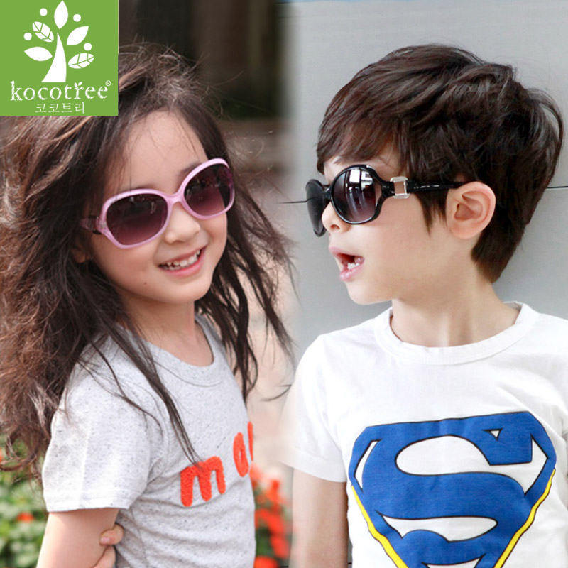 韩国正品 儿童太阳镜 时尚明星男女款眼镜 墨镜 时尚百搭太阳镜