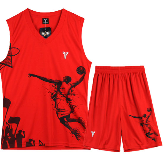 科比篮球服套装 KOBE篮球衣 训练服 比赛队服男 团购可印号印字