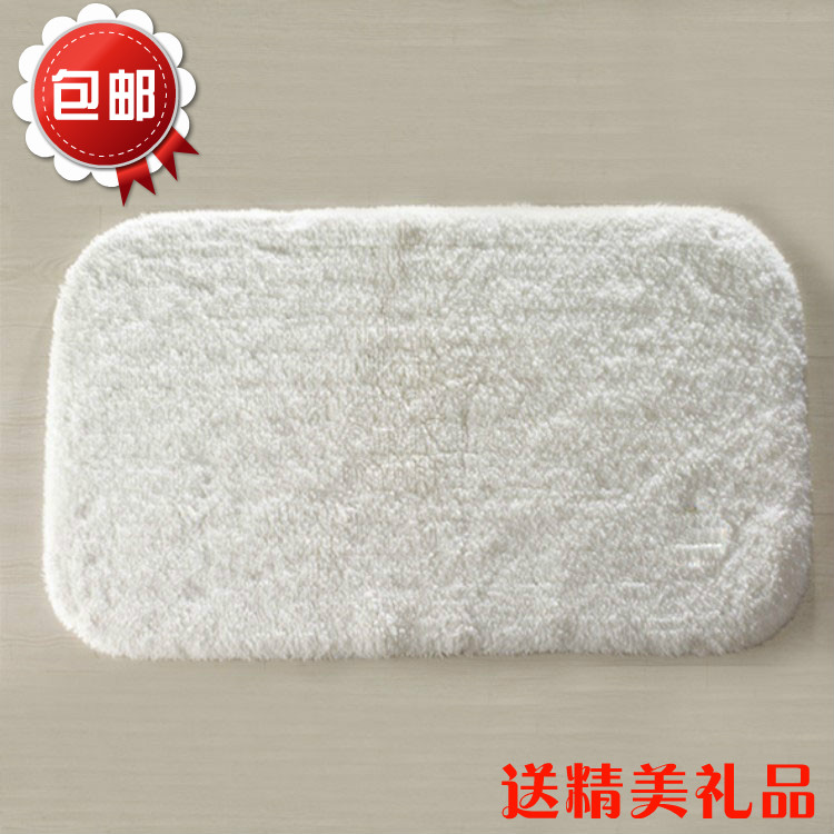 特价正品高级五星全棉地毯纯棉长毛绒地巾地垫浴室防滑垫包邮加厚