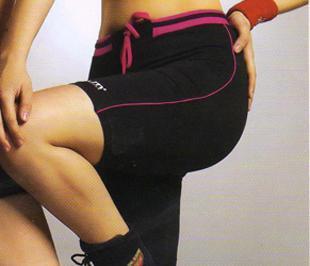 舒莱曼5013 运动短裤  五分裤 健身裤子  舞蹈裤  健美裤  两色选