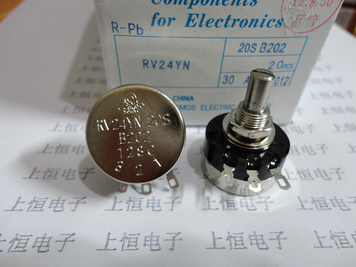 台湾RV24 全新台产原装电位器 RV24YN20S 1K 2K 5K 10K 100K 20K