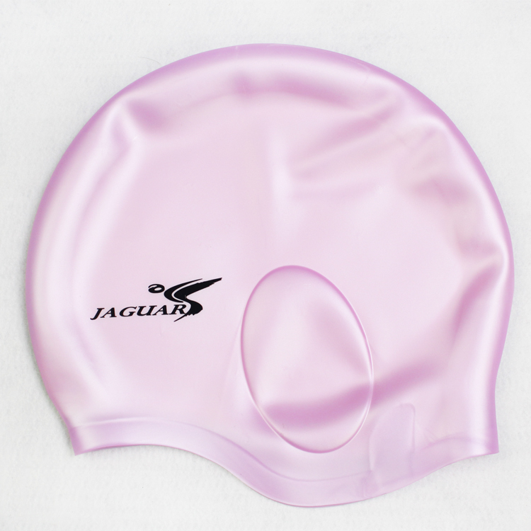 捷佳 护耳帽 硅胶帽 长发不勒头 男女通用 游泳帽 游泳装备