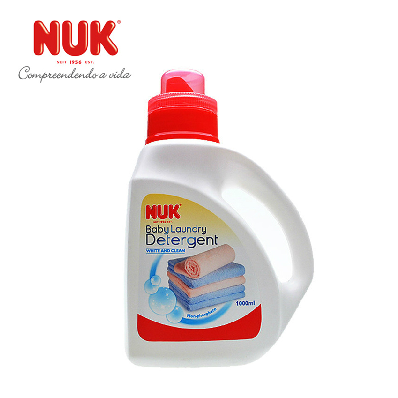 NUK婴儿洗衣液瓶装/宝宝洗衣液/儿童洗衣液1L纯天然无磷无刺激