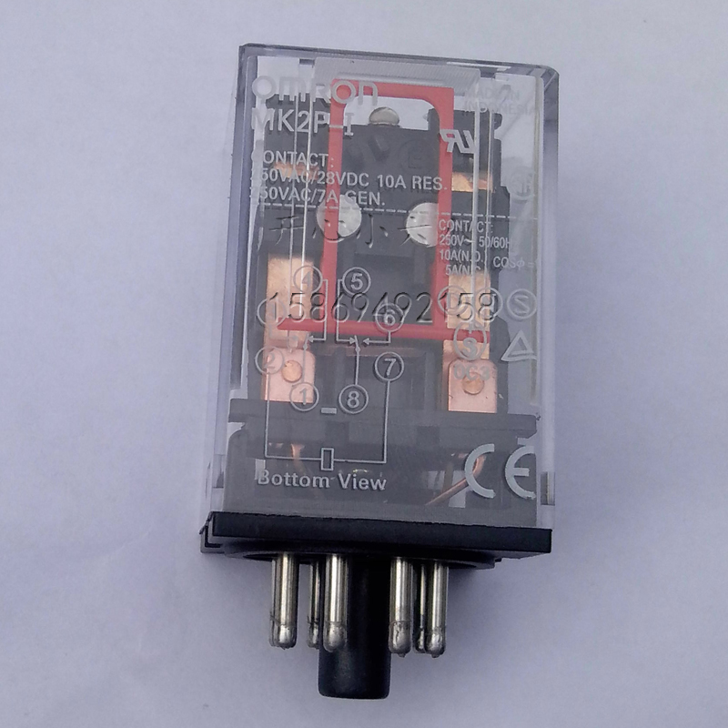 MK2P-I 中间继电器 电磁继电器 小型继电器AC220V DC24V DC12V