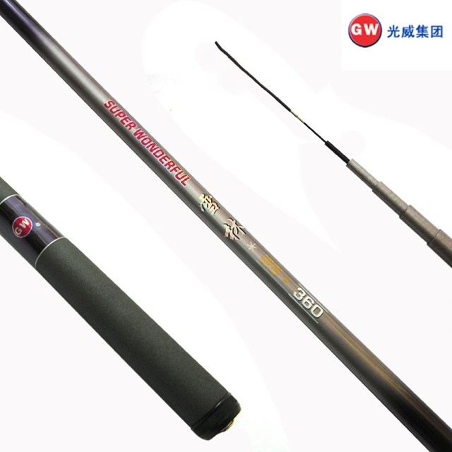 正品光威雪林3.6 4.5 5.4 6.3 7.2米高碳素竿超轻超硬溪流竿鱼竿