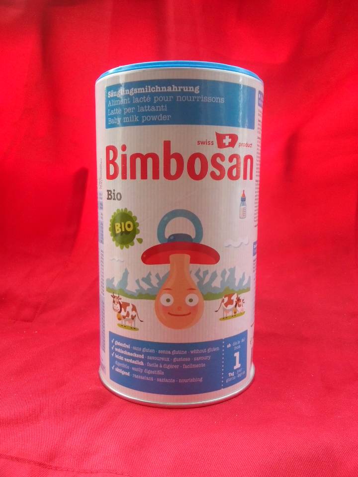 现货 罐装瑞士直邮Bimbosan（一段罐装400g.）