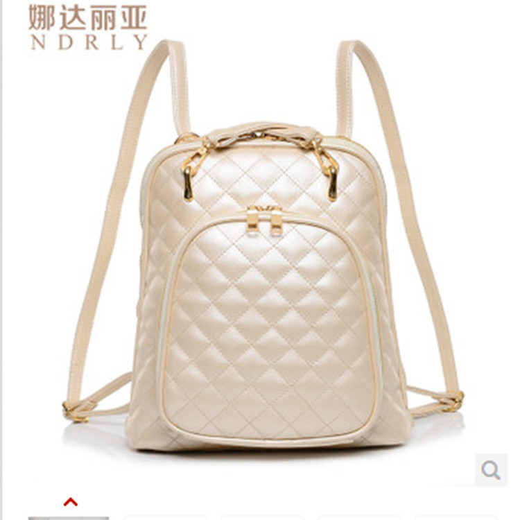 品牌女包韩版大包简约时尚潮流背包双肩两用女士包包手提包休闲包
