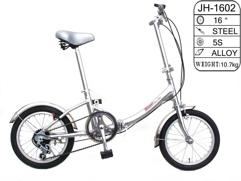 【JHC建和折叠自行车全国唯一指定专卖店】16寸折叠城市车-1602