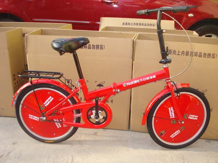 订做各种礼品自行车，20寸折叠自行车，广告车