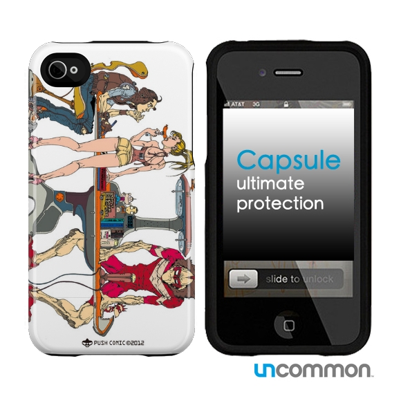 美国Uncommon 正品iPhone4/4S滑盖保护套-promise coverB 特价