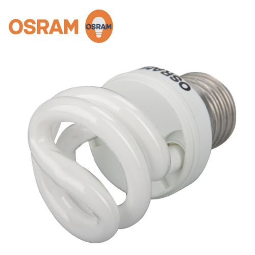 欧司朗 OSRAM 5W 8W 11W 13W 18W 23W E27 E14螺旋节能灯泡照明