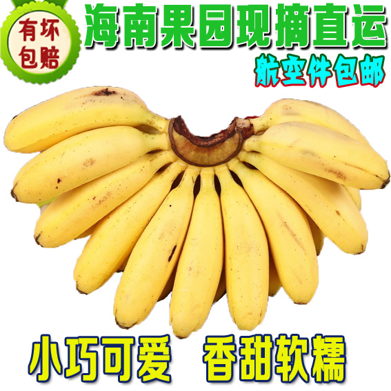 海南三亚特产 新鲜水果 帝王蕉 远胜菲律宾帝皇香蕉 顺丰空运包邮
