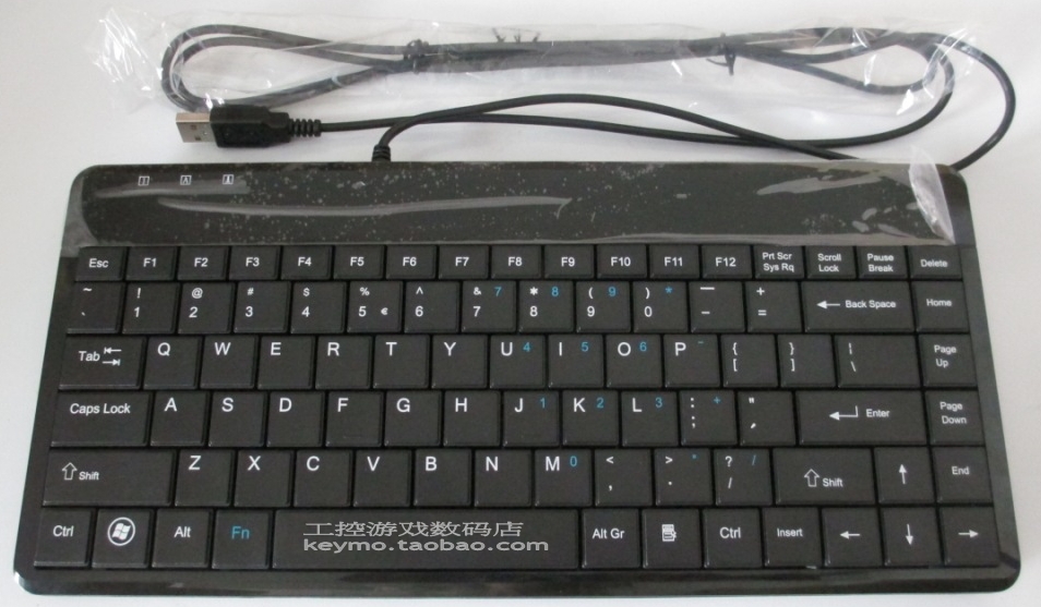 佩锐perixx409U有线迷你88键工业办公网吧家用键盘USB接口包邮