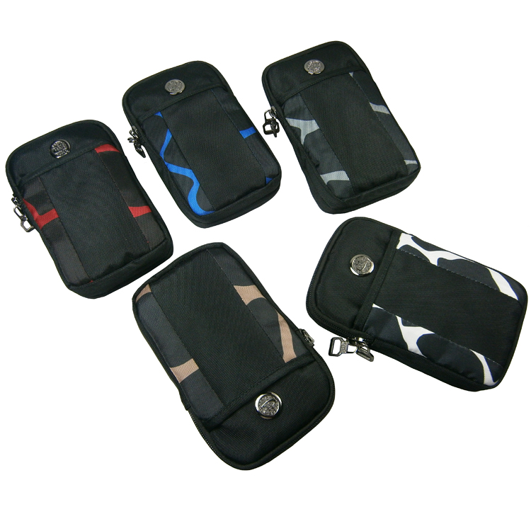 韩版5.3 5.7寸运动手机小腰包穿皮带多功能腰包男女士小挂包潮071