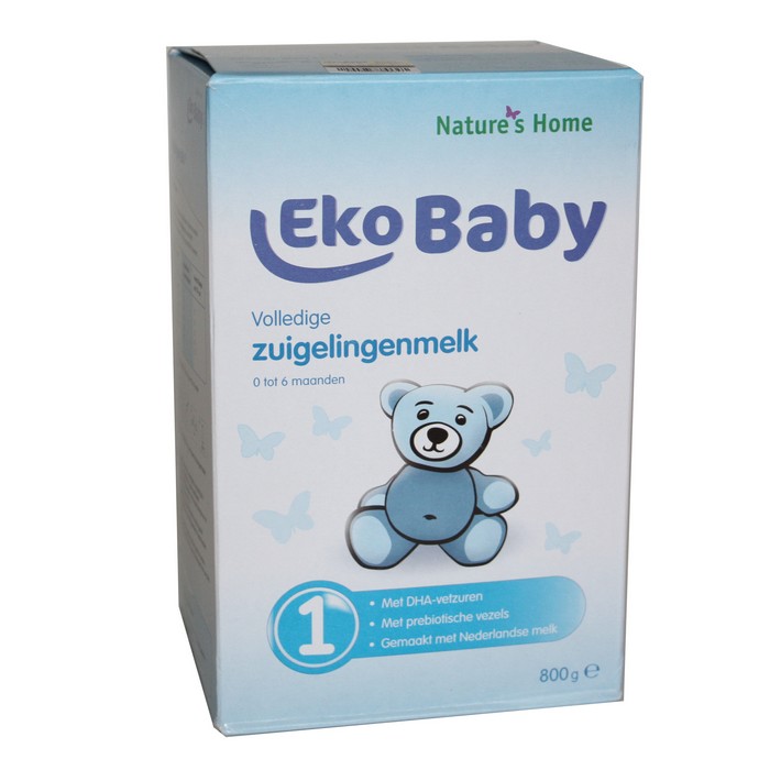 荷兰原装进口 爱荷美婴幼儿有机配方奶粉1段800g 适合0-6个月宝宝
