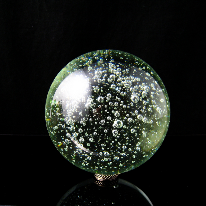 特价 直径10CM超大K9水晶球 直径10厘米水晶气泡球 喷泉风水球