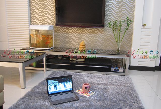 格兰玛客厅地毯茶几卧室地毯地垫 高档加密韩国丝地毯可定做