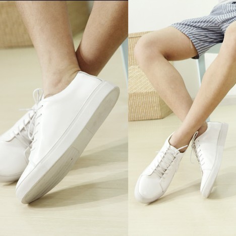 2014新款  白色英伦男鞋小牛皮 透气休闲舒适鞋 板鞋白皮鞋