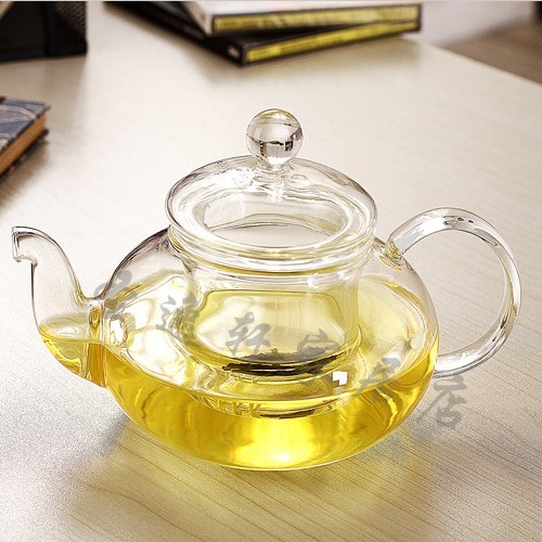 玻璃茶具茶壶特价包邮加厚玻璃茶具茶壶600ML 带内胆花茶壶泡茶壶