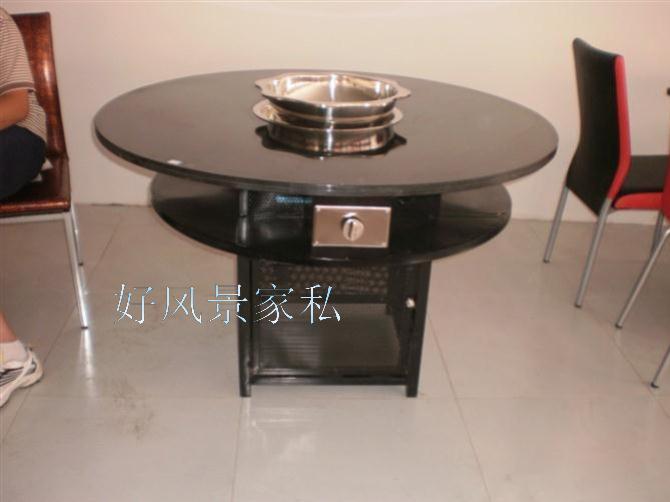 火锅桌 餐桌 饭桌 包边1.2米圆桌 78