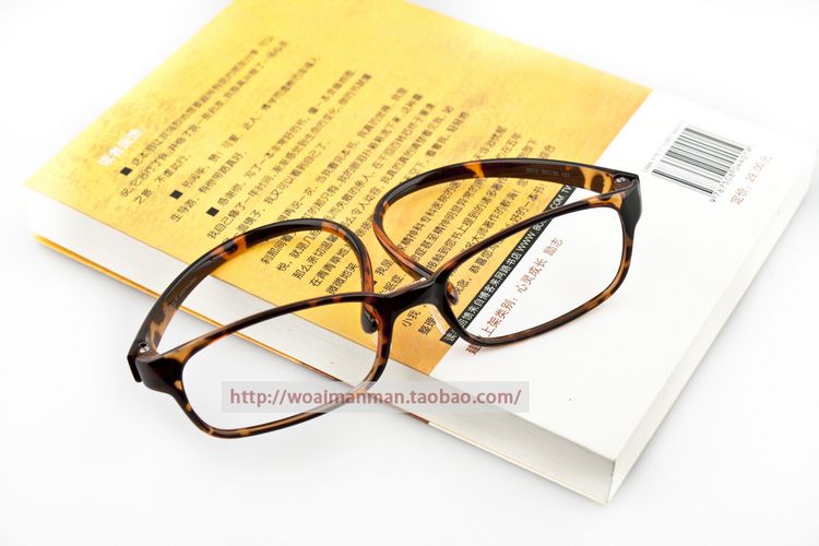 韩国 tr90 眼镜 镜框 近视眼镜架 超轻 红 茶 小 男女款