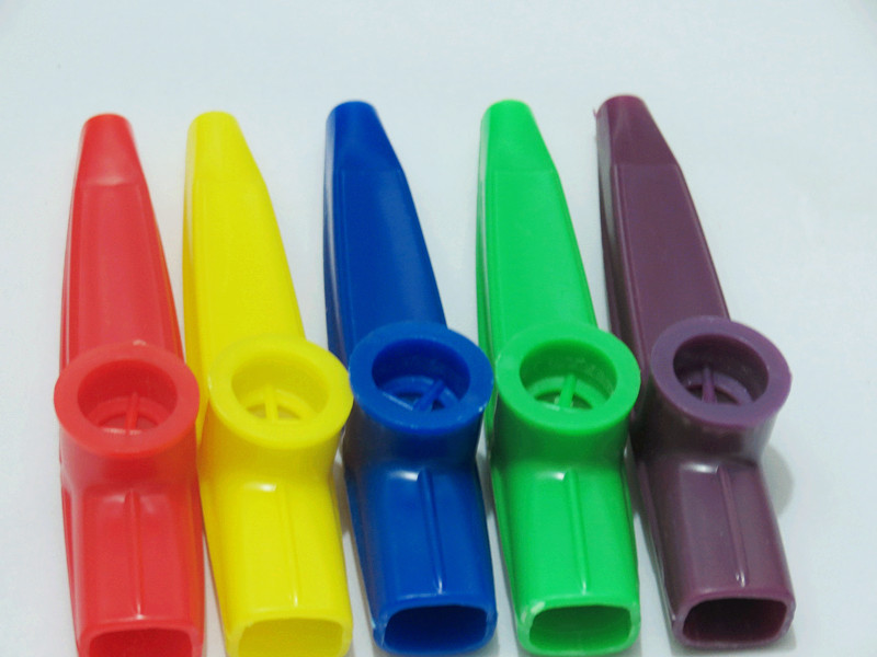 批发儿童节表演出乐器 奥尔夫乐器 彩色塑料卡祖笛 卡棕笛kazoo