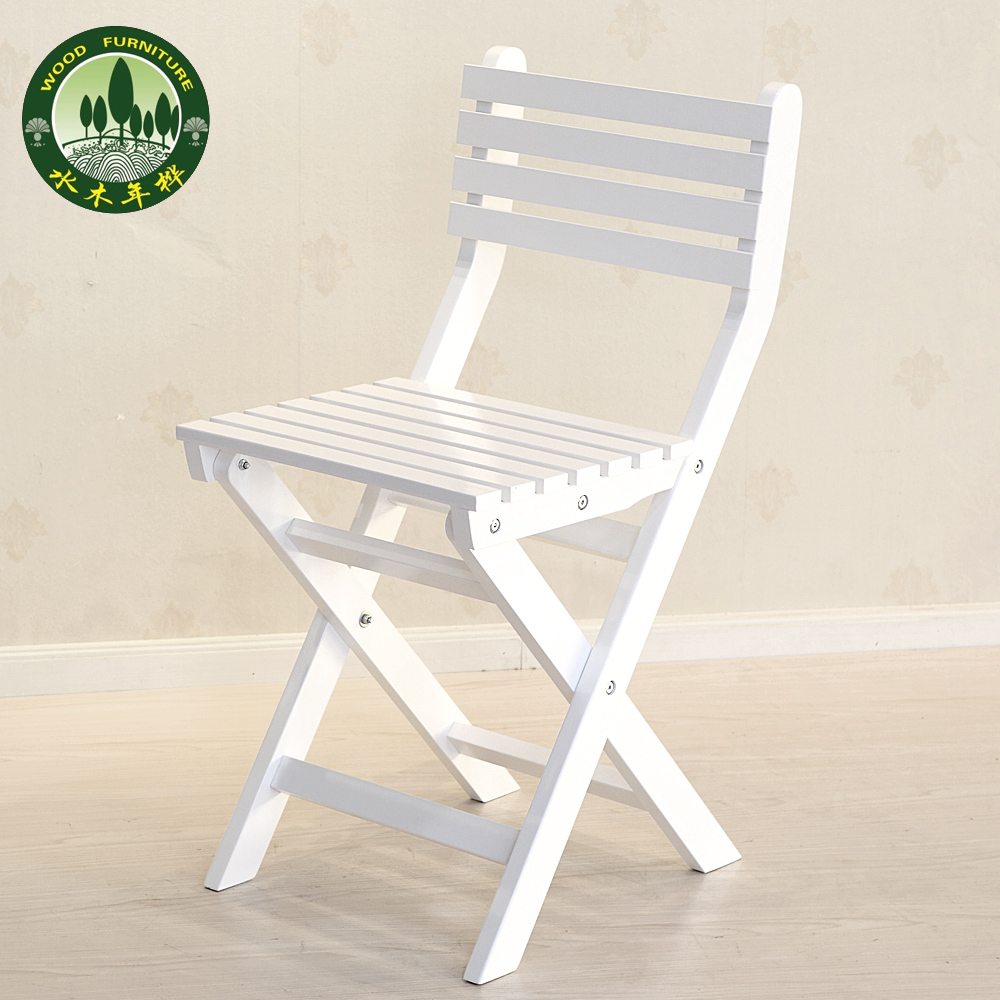 户外实木折叠凳子便携凳马扎钓鱼凳白色环保简易小凳子特价
