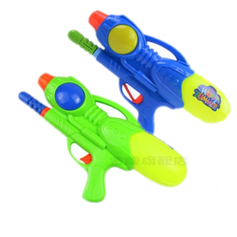 小号抽拉式儿童玩具水枪沙滩游泳池戏水塑料玩具高压水枪玩具批发