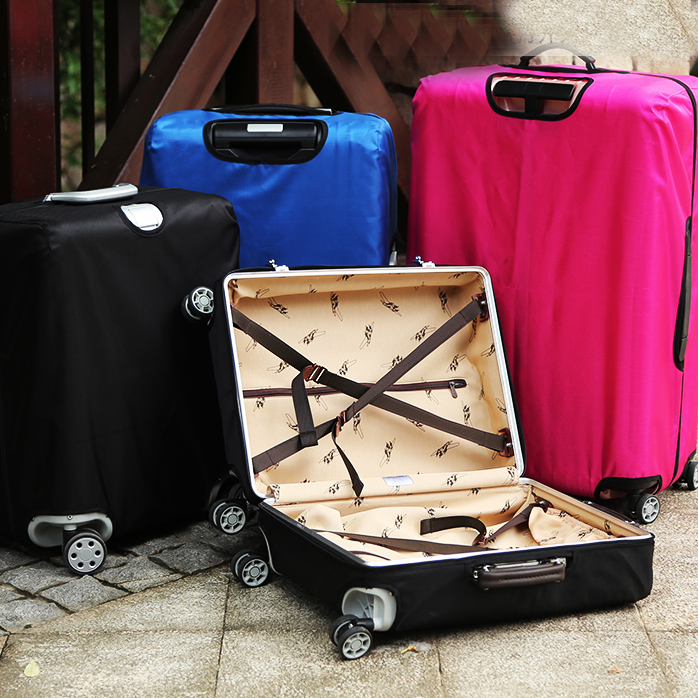 日默瓦牛津布拉链保护套无需脱卸防水拉杆箱套 旅行托运行李箱套