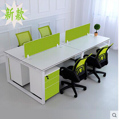 广西办公家具 办公桌现代简约职员桌 组合屏风工作办公桌椅