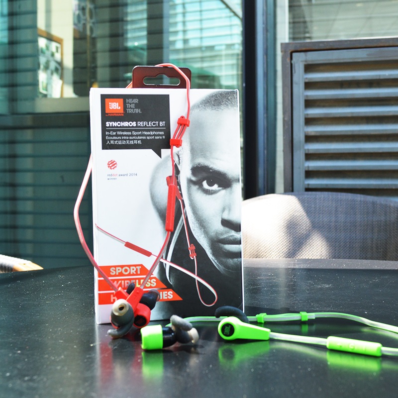 JBL SYNCHROS REFLECT BT无线蓝牙运动耳机 入耳式带耳麦运动健身