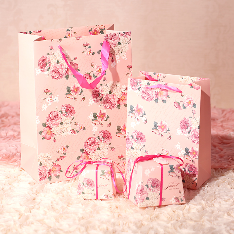 欧式喜糖盒子创意喜糖袋婚庆用品糖果盒礼品袋结婚回礼袋纸袋批发