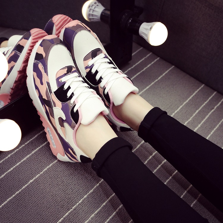 韩版平底运动鞋少女初高中学生休闲板鞋女大童透气旅游鞋跑步鞋潮