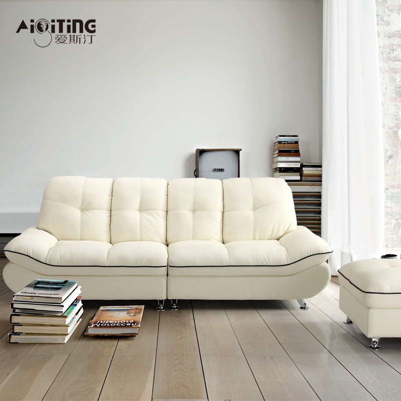 真皮沙发头层牛皮 创意大小户型沙发简约现代皮艺客厅组合123三人