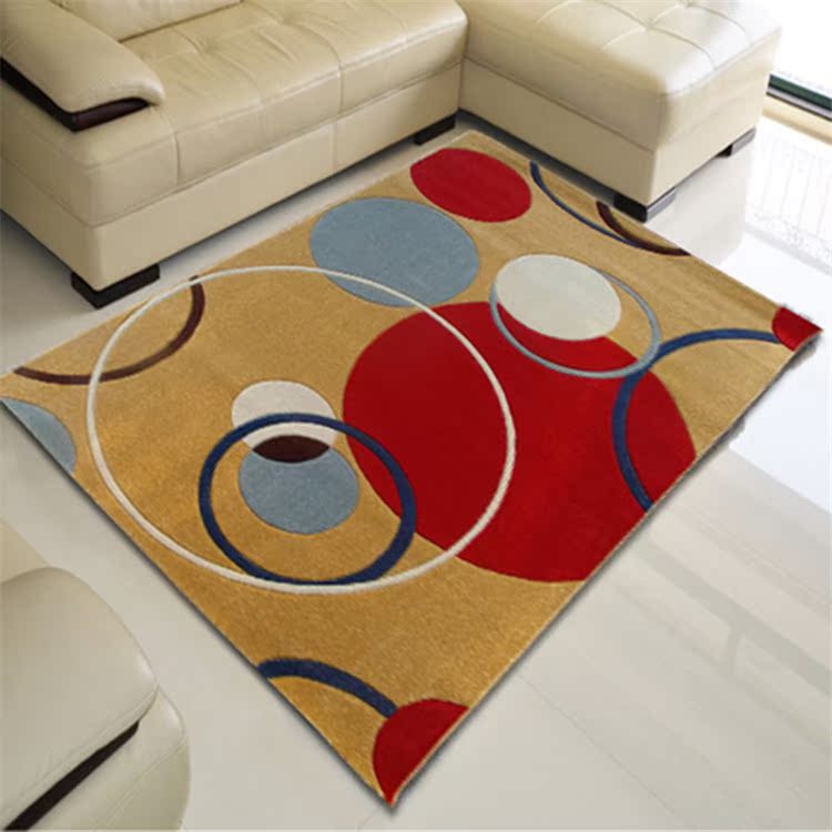 加厚加密欧式客厅茶几地毯简约现代卧室床边手工晴纶定制宜家地毯