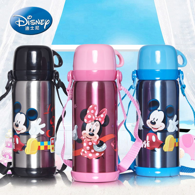 Disney/迪士尼不锈钢保温杯大容量 大容量学生水壶800ml