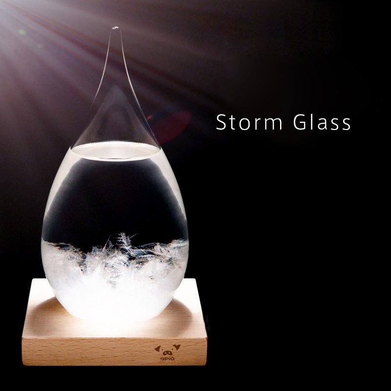 Storm Glass天气预报瓶显示风暴瓶创意礼品家居装饰摆件生日礼物